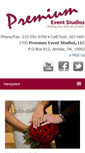 Mobile Screenshot of premiumeventstudios.com